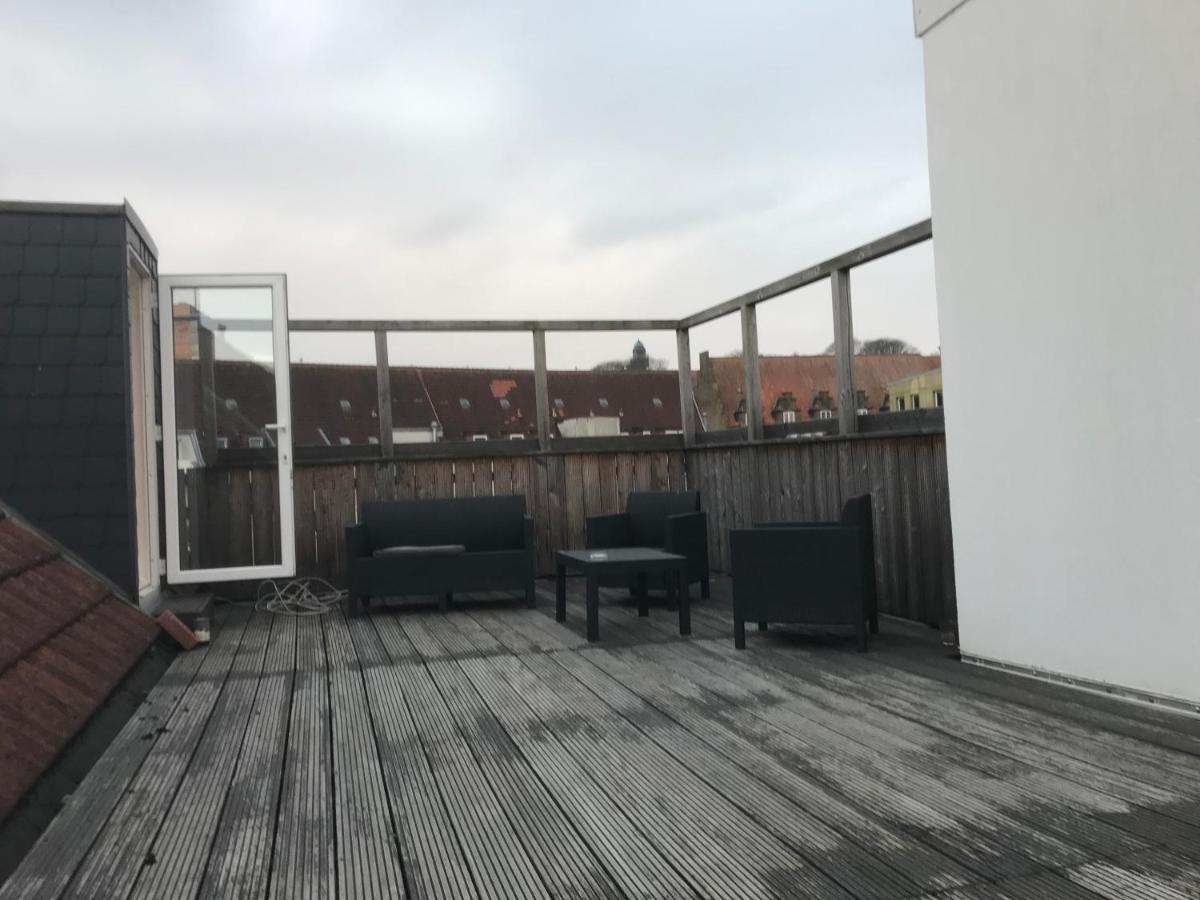 Stadtloft Suedermarkt Flensburg Bagian luar foto