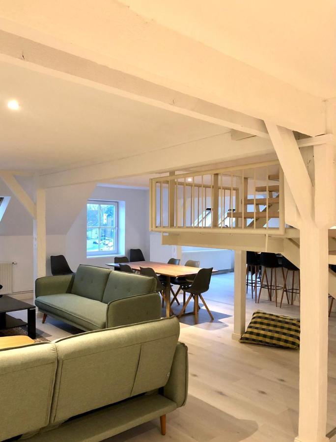Stadtloft Suedermarkt Flensburg Bagian luar foto